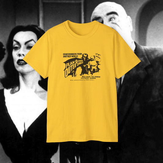 Plan 9 From Outer Space Ed Wood TV ad T-Shirt