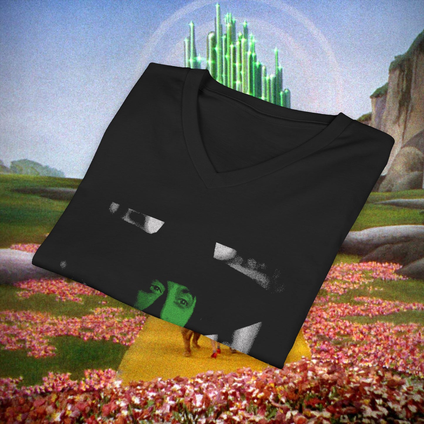 Wicked Witch of the West V Neck - Wizard of Oz T-Shirt