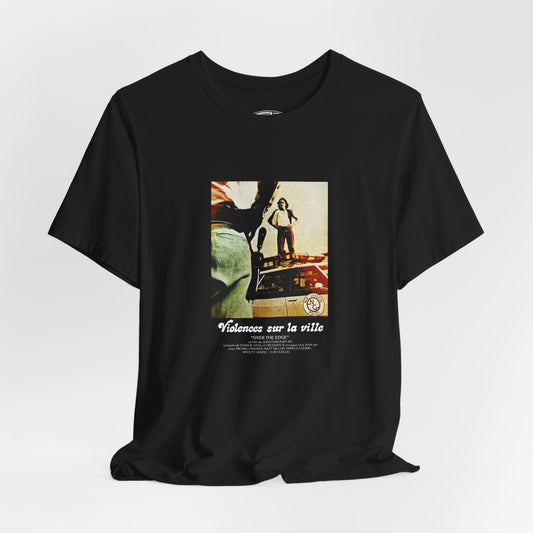 Over The Edge - Violences sur la ville - French Film Poster T-Shirt | Vintage Style