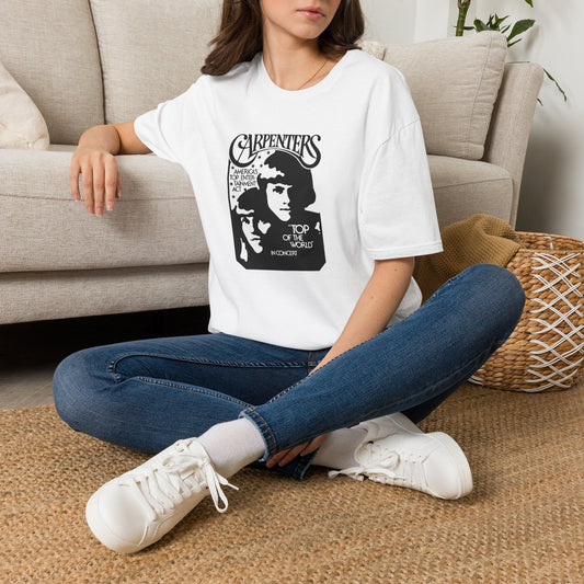 Carpenters Vintage Band T-Shirt – Retro Portrait Graphic Tee
