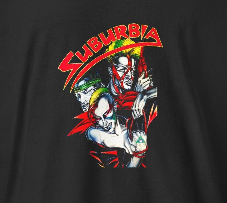 Suburbia Penolope Spheeris cult punk rock classic – Unisex Three-Quarter Sleeve Raglan Shirt
