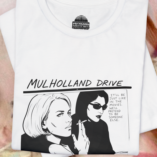 Mulholland Drive Sonic Youth Goo Mashup T-Shirt Lynch Album Cover Crossover Tee