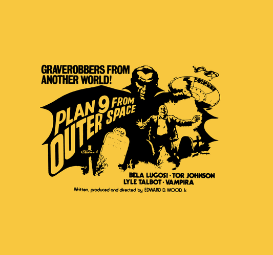 Plan 9 From Outer Space Ed Wood TV ad T-Shirt