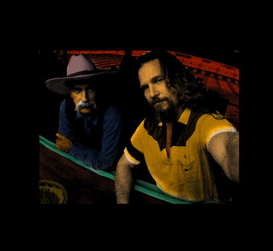 The Big Lebowski The Stranger and The Dude selfie T-Shirt