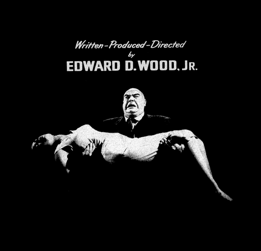 Written Producer and Directed by Edward D. Wood, Plan 9 from Outer Space T-Shirt