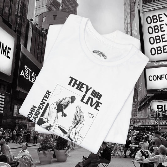 They Live meets Black Flag mash up T-Shirt