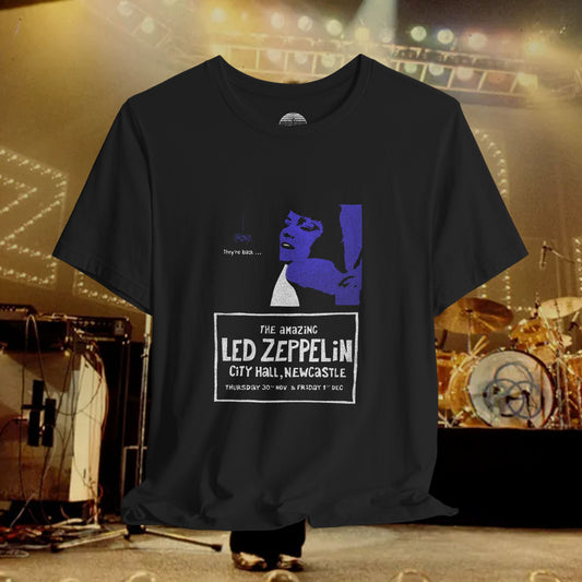 Zep City Hall Newcastle Concert T-Shirt