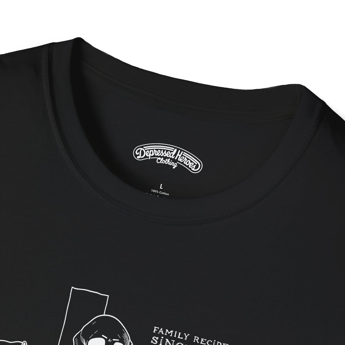 Texas Chainsaw Barbecue - Family Recipes Since 1974 Tee - Black