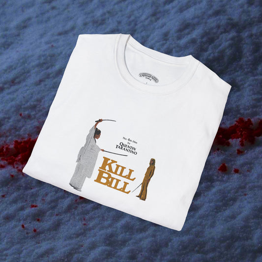 Kill Bill O-Ren-ishi and The Bride Quentin Tarntino minimilist T-Shirt