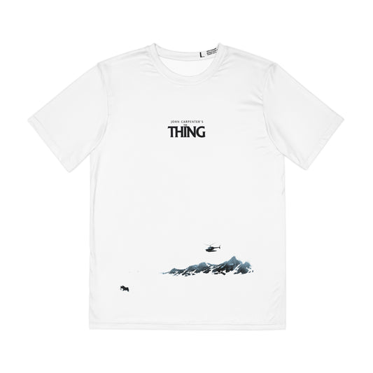 The Thing opening scene minimilast polyester T-Shirt | John Carpenter