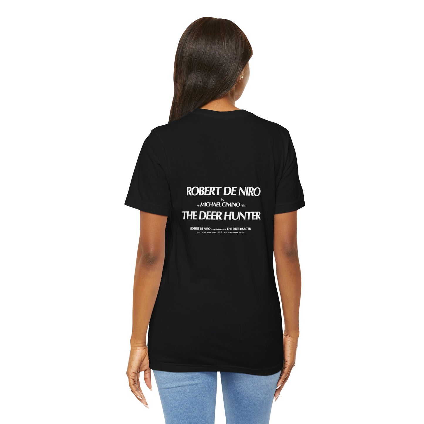 The Deer Hunter Movie Robert De Niro double sided T-Shirt