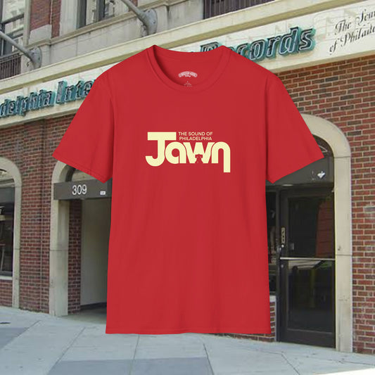 Jawn The Sound of Philadelphia red or black T-Shirt