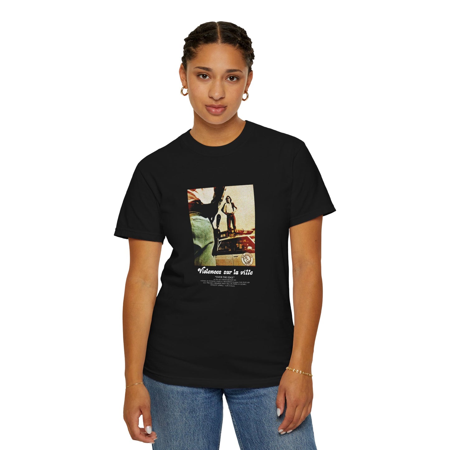 Over The Edge - Violences sur la ville - French Film Poster T-Shirt | Vintage Style