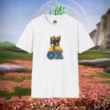 Wizard of Oz Characters Retro Logo T-Shirt | Dorothy Scarecrow Tin Man Lion