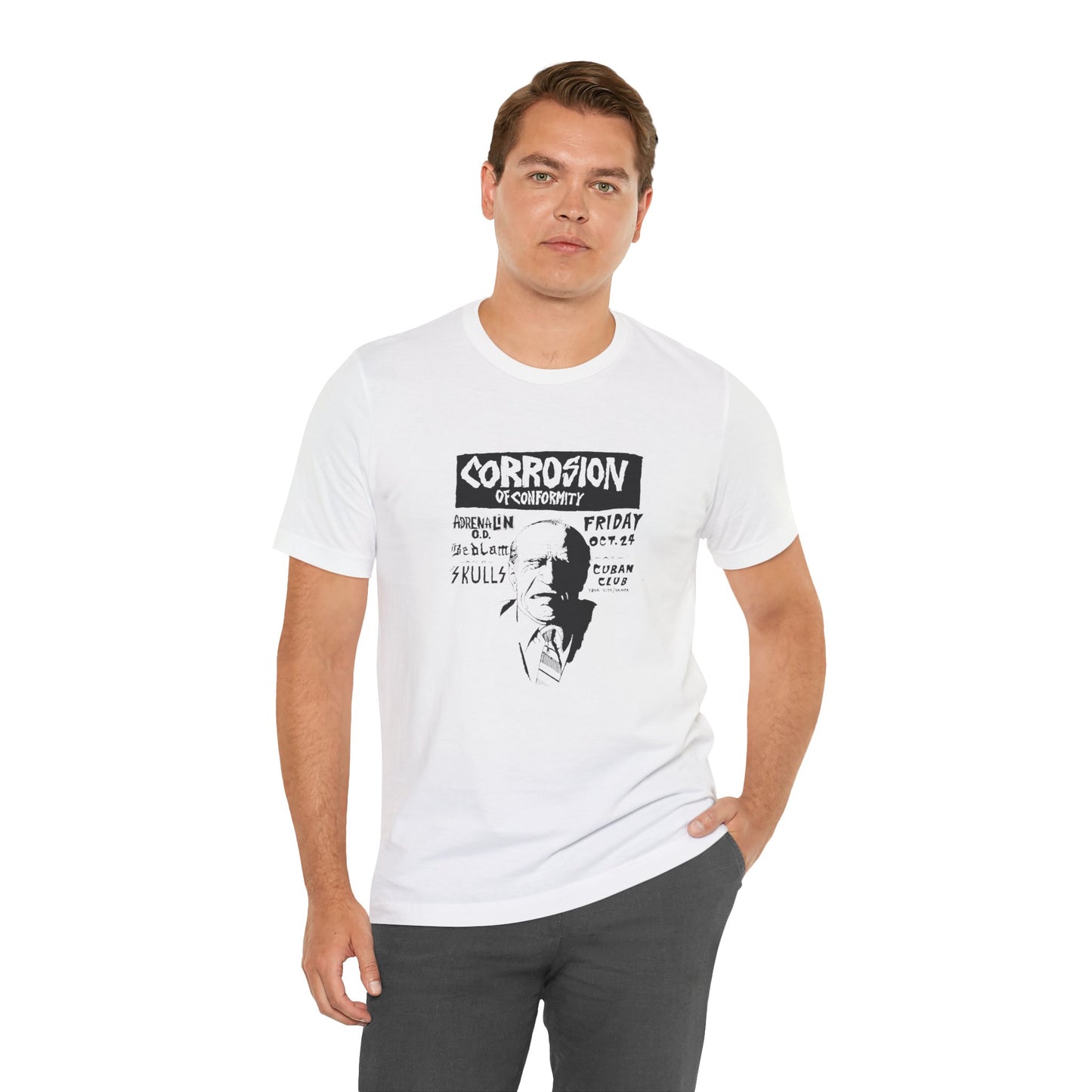Corrosion of Conformity Adrenalin OD Bedlam flyer T-Shirt