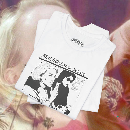 Mulholland Drive Sonic Youth Goo Mashup T-Shirt Lynch Album Cover Crossover Tee