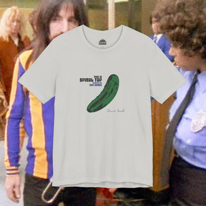 Spinal Tap Cucumber Velvet Underground Parody T-Shirt Derek Smalls