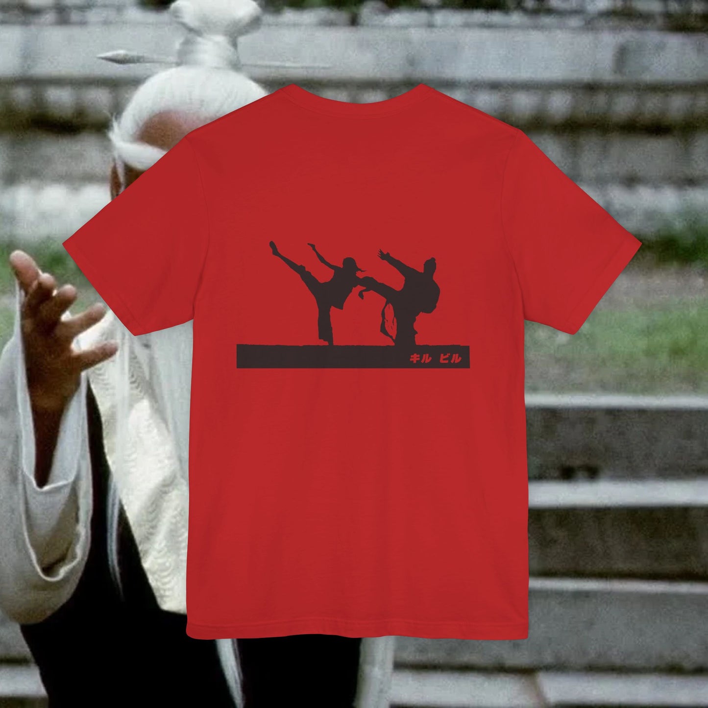 Kill Bill Silhouette T-Shirt — Martial Arts Retro Movie Tee