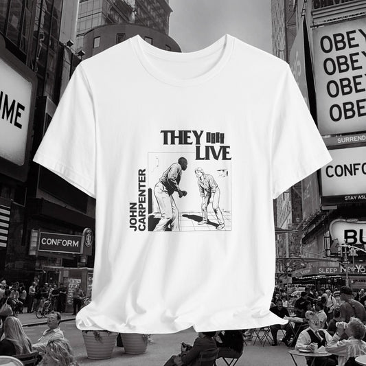 They Live meets Black Flag mash up T-Shirt