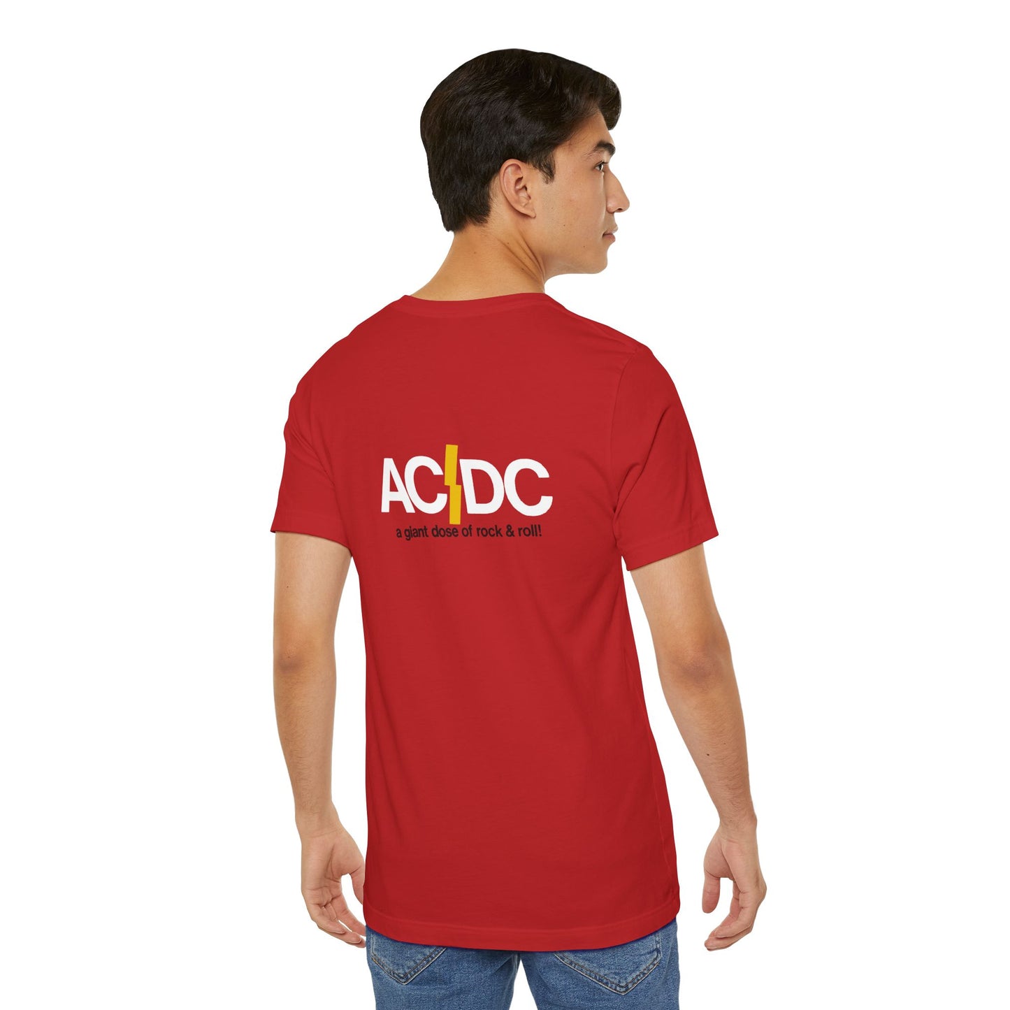 AC/DC vintage style double sided T-Shirt