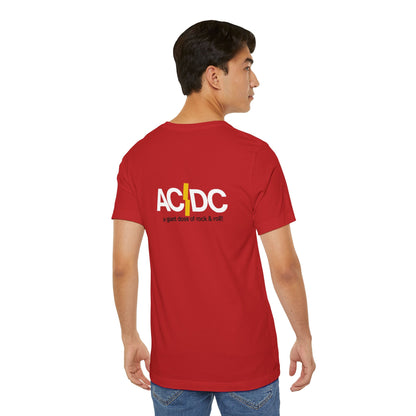 AC/DC vintage style double sided T-Shirt
