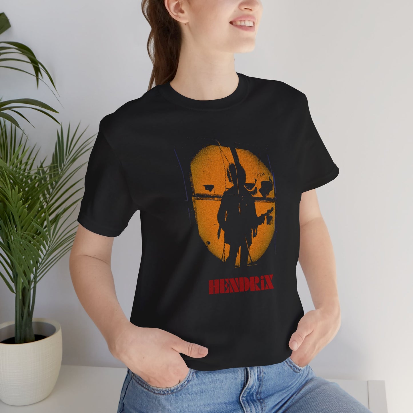 Jimi Hendrix Silhouette  T-Shirt