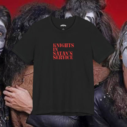 Knights in Satan’s Service embroidered T-Shirt