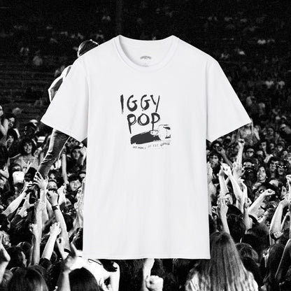 Iggy Pop live flyer Catalyst Santa Cruz T-Shirt