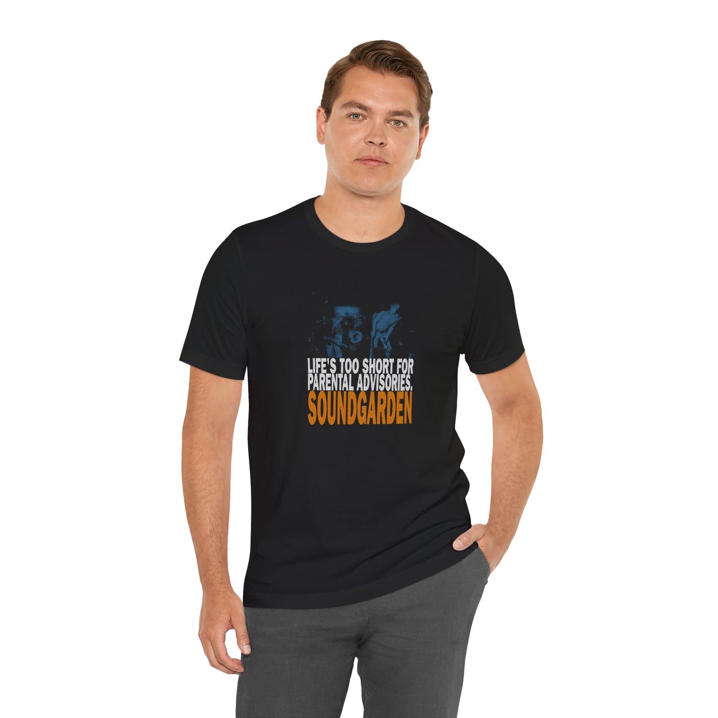 Soundgarden 'Life's Too Short for Parental Advisories' Band Tee