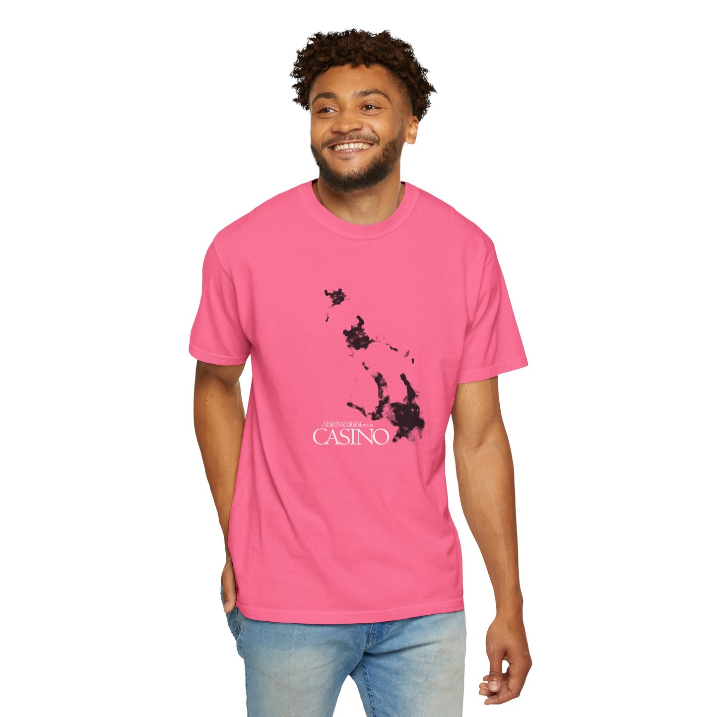 Casino Martin Scorsese classic pink doubled sided T-Shirt