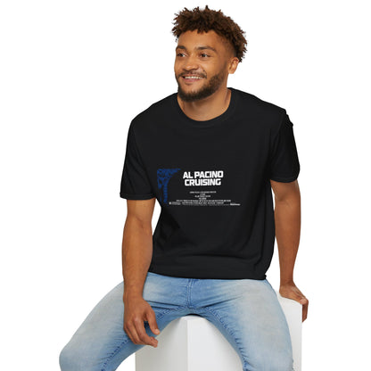 Al Pacino Cruising billing block William Friedken — Vintage T-Shirt