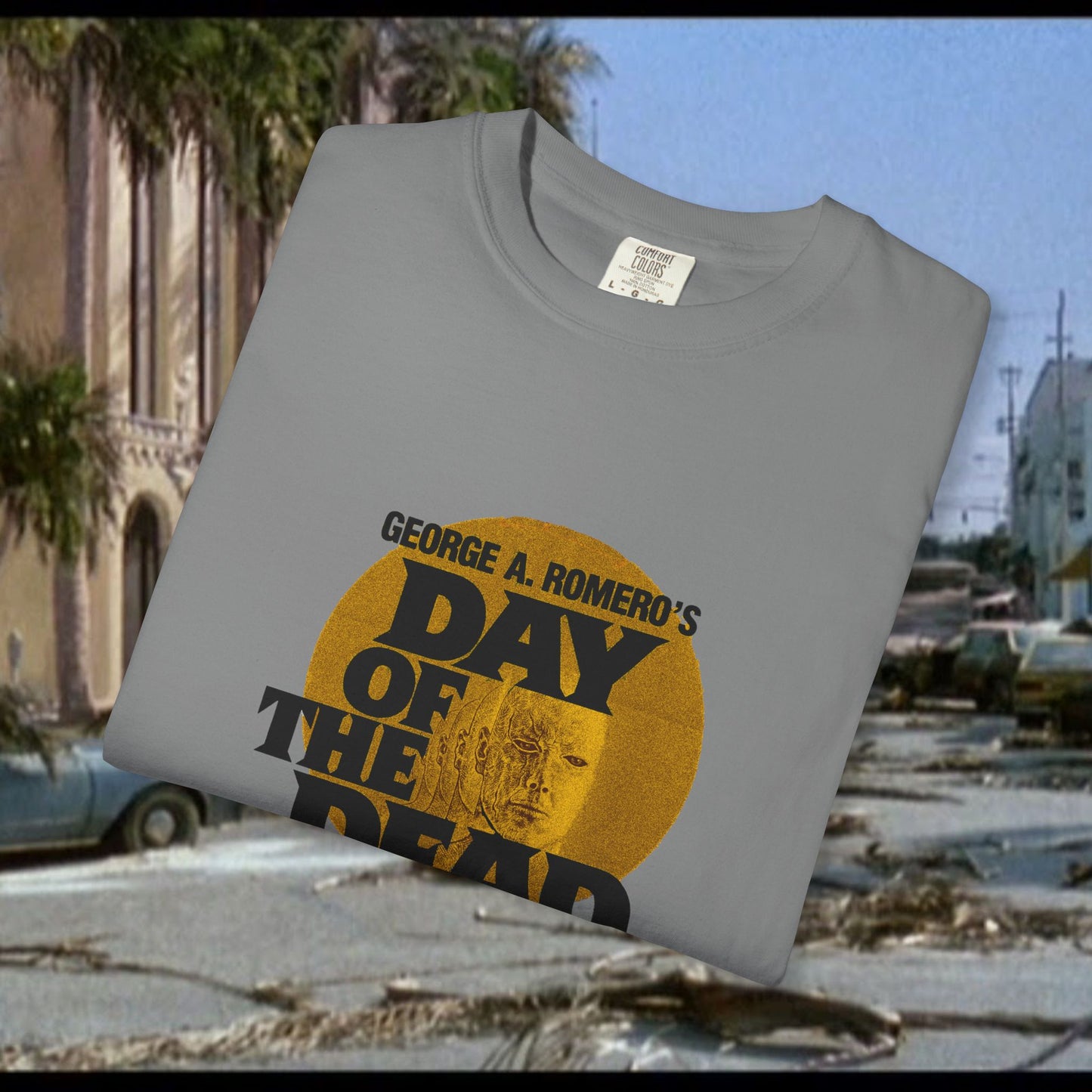 Day of the Dead Graphic T-Shirt — Vintage Horror Movie Design