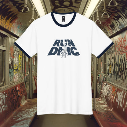 Reverend Run and Darryl McDaniels meets Star Wars blue ringer T-Shirt