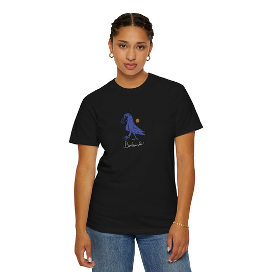 Charles Bukowski Bluebird  T-Shirt | hand drawn