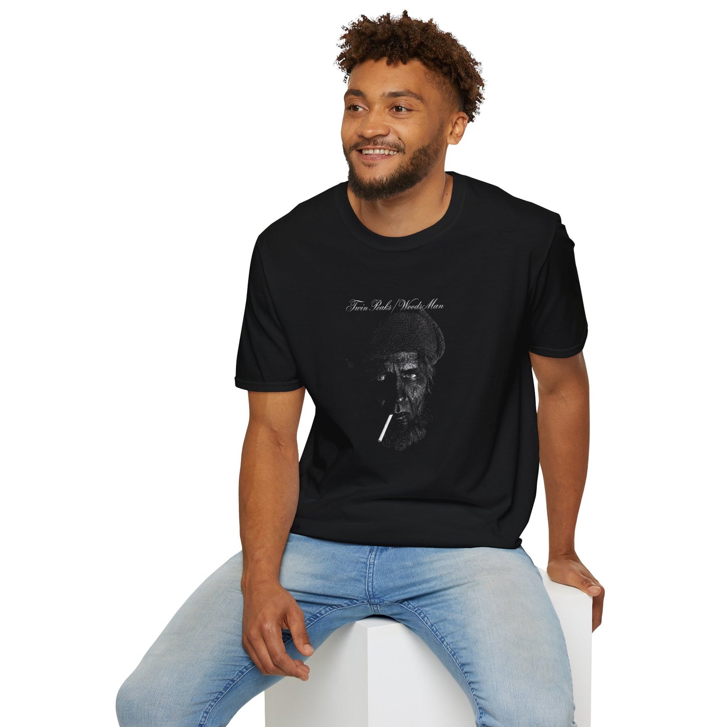 Twin Peaks The Return Woodsman meets the Piano Man film music mash up T-Shirt