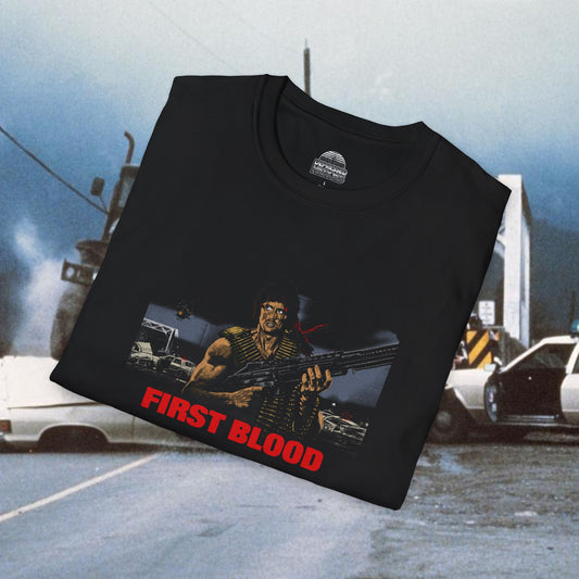 First Blood Rambo graphic T-Shirt | Vintage style soft Tee