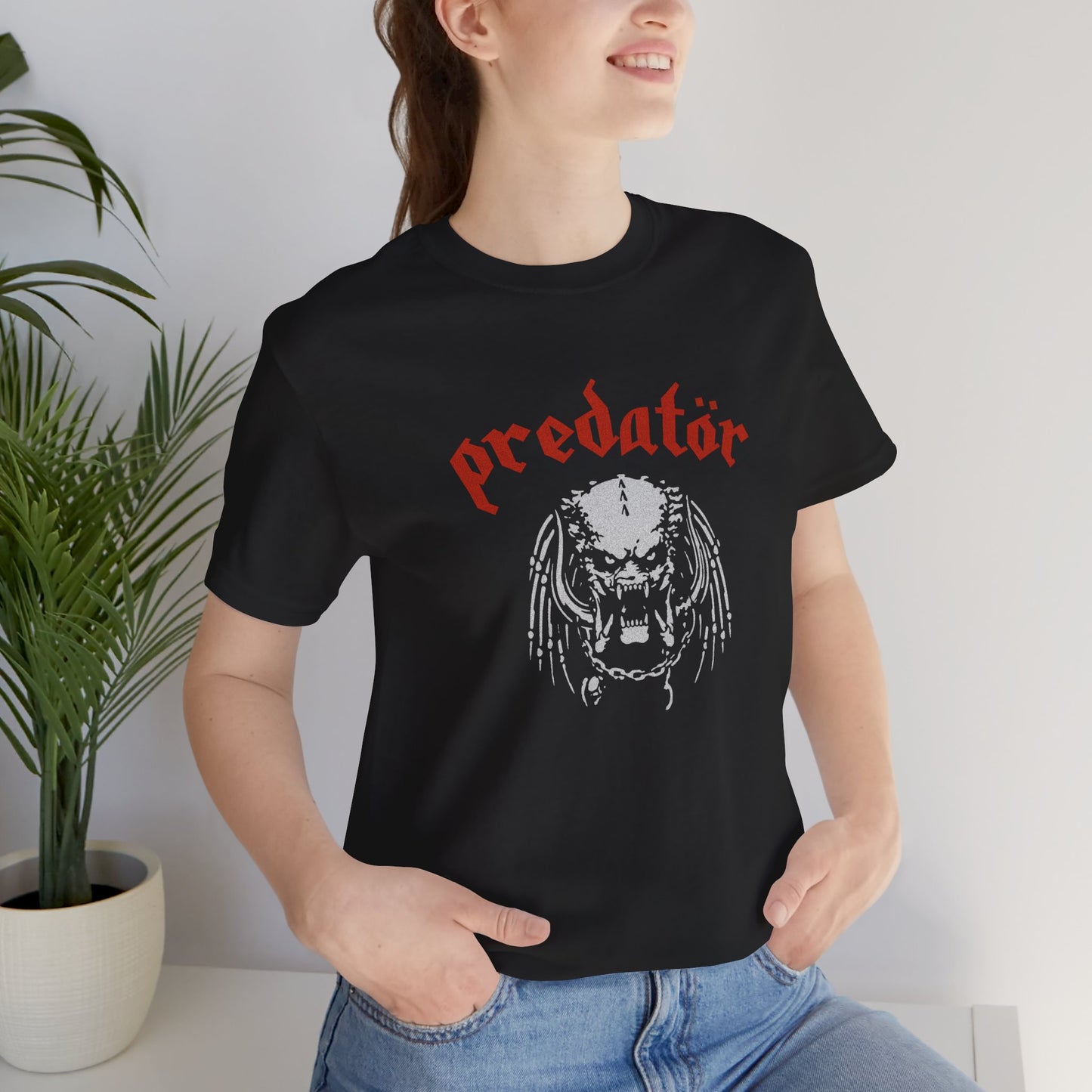 Motorhead x Predator Heavy Metal Sci-Fi Cult Film Horror MashupT- Shirt