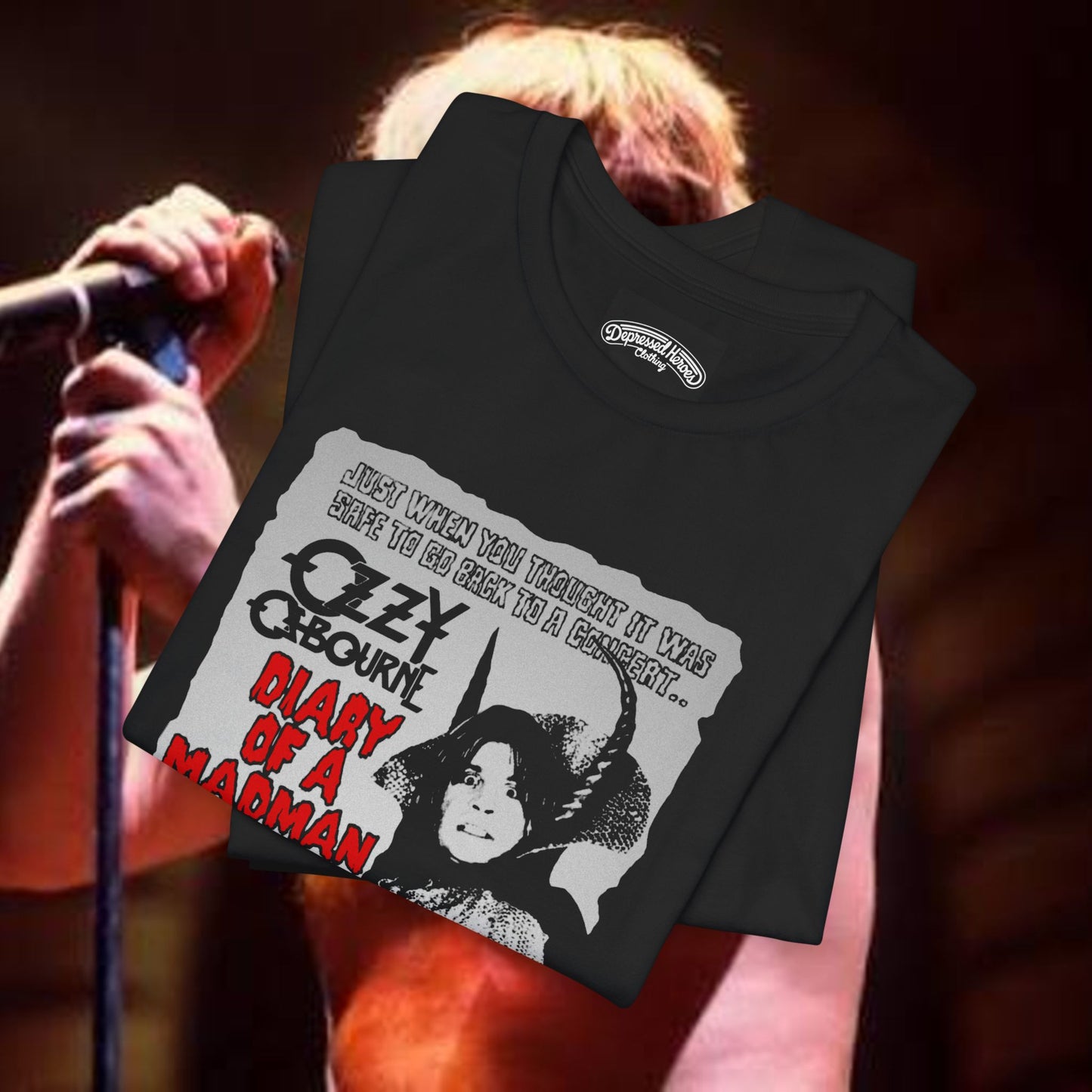 Diary of a Madman 1982 Tour Vintage Concert Tee