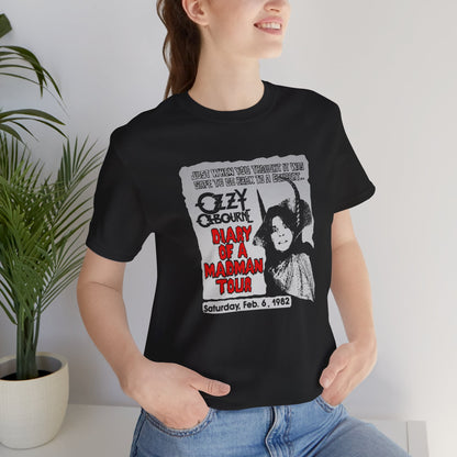 Diary of a Madman 1982 Tour Vintage Concert Tee