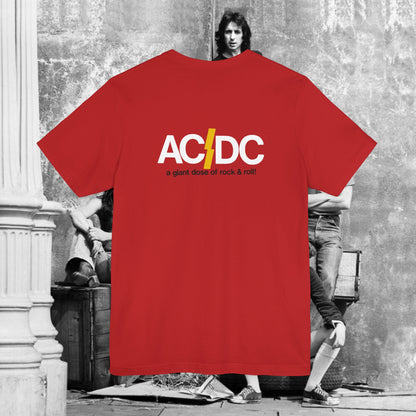 AC/DC vintage style double sided T-Shirt