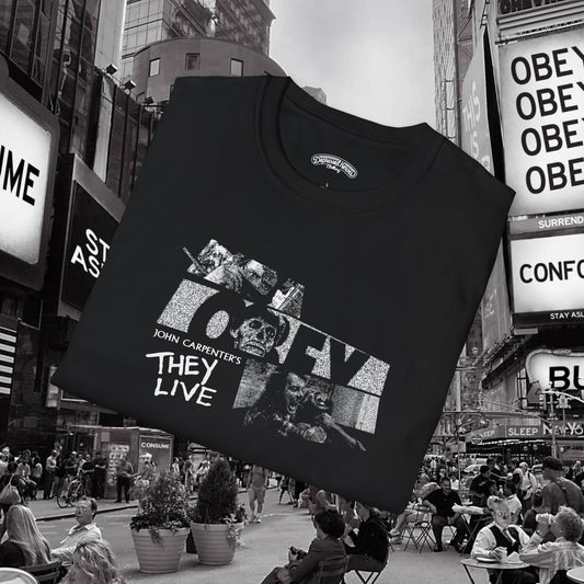They Live John Carpenter's masterpiece graphic tshirt
