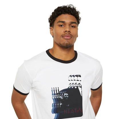 HEAT Michael Mann DeNiro Pacino  ringer T‑Shirt