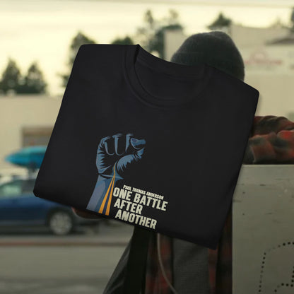 One Battle After Another protest fist PT Anderson T-Shirt