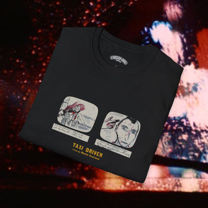 Taxi Driver storyboard final shootout Martin Scorsese T Shirt