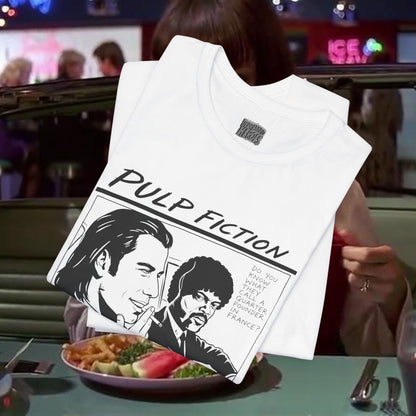 Pulp Fiction meets Sonic Youth mash up T-Shirt | Tarantino