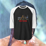 RAMBO First Blood - Unisex Three-Quarter Sleeve Raglan Shirt