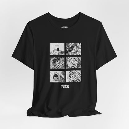 Psycho storyboard shower sequence Alfred Hitchcock horror T Shirt