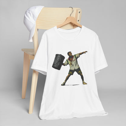 Banksy meets Spike Lee Do The Right Thing t-shirt