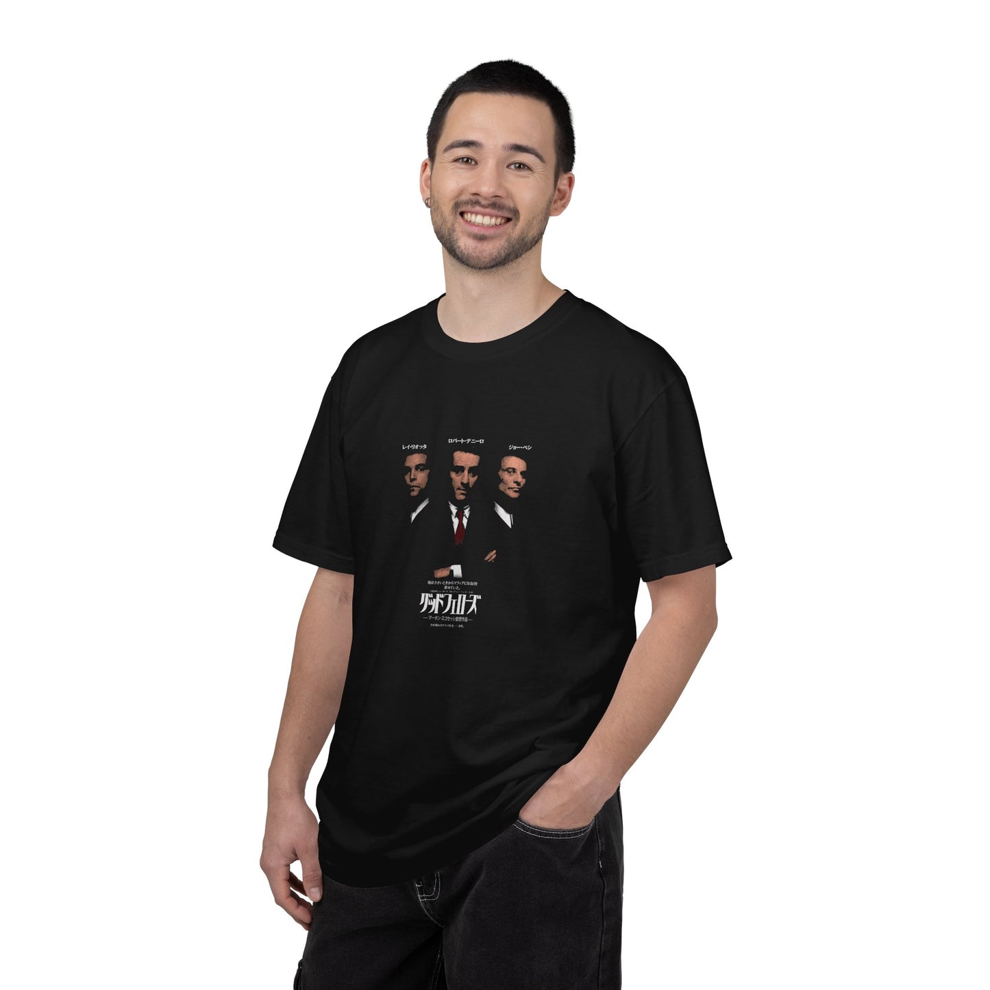 Goodfellas Japanese Poster T-shirt | Martin Scorsese Gangster Film Artwork