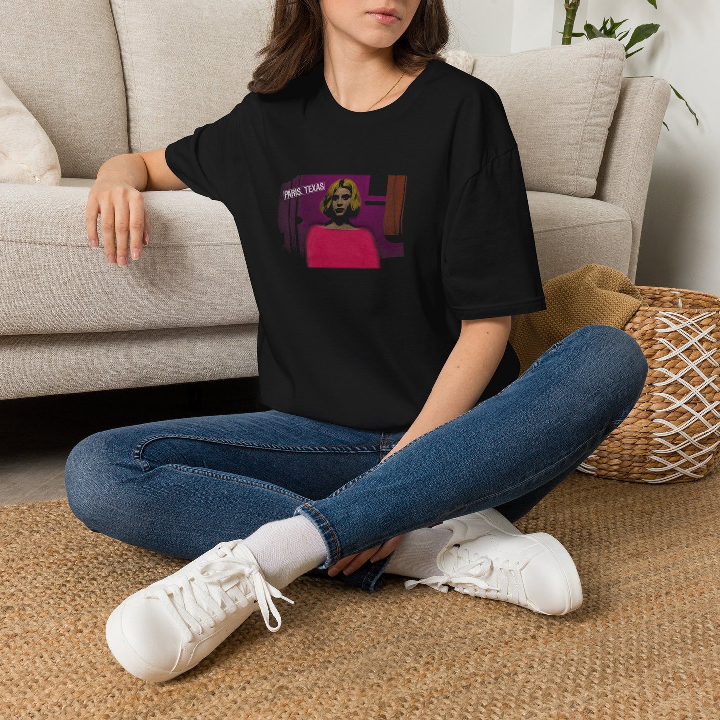 Paris Texas T-Shirt Wim Wenders Nastassja Kinski pink top movie t-shirt